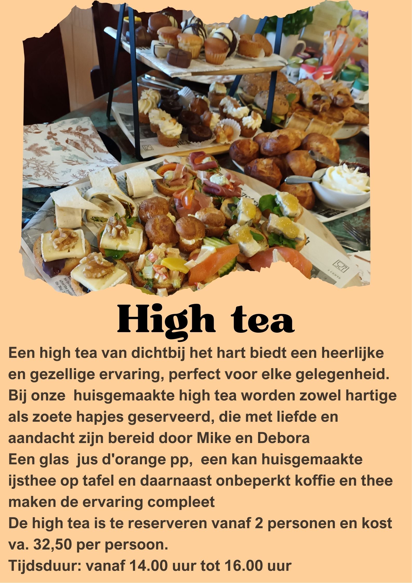 High tea (30 x 37 cm)
